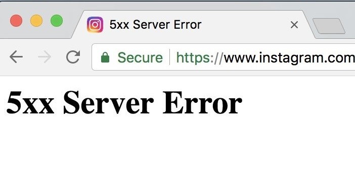5xx ошибки: Server Error